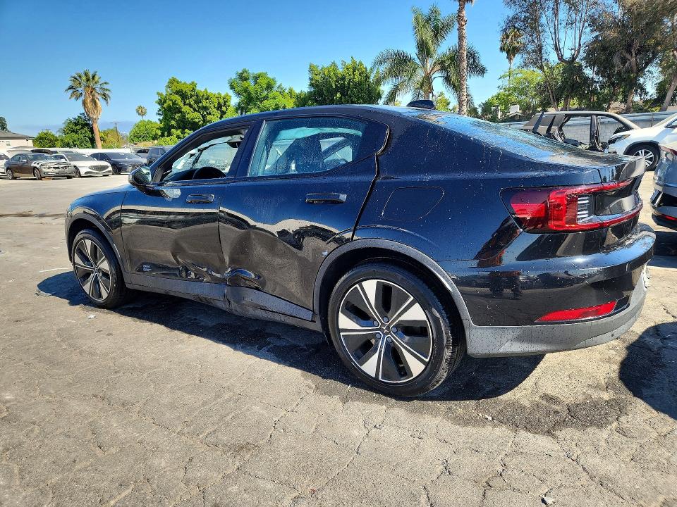 2023 Polestar 2 VIN YSMEG3KA3PL160072 COPART salvage auction — SIDE, Ca - Salvage Certificate, sold $300 on 2026-07-06 (photo 2)