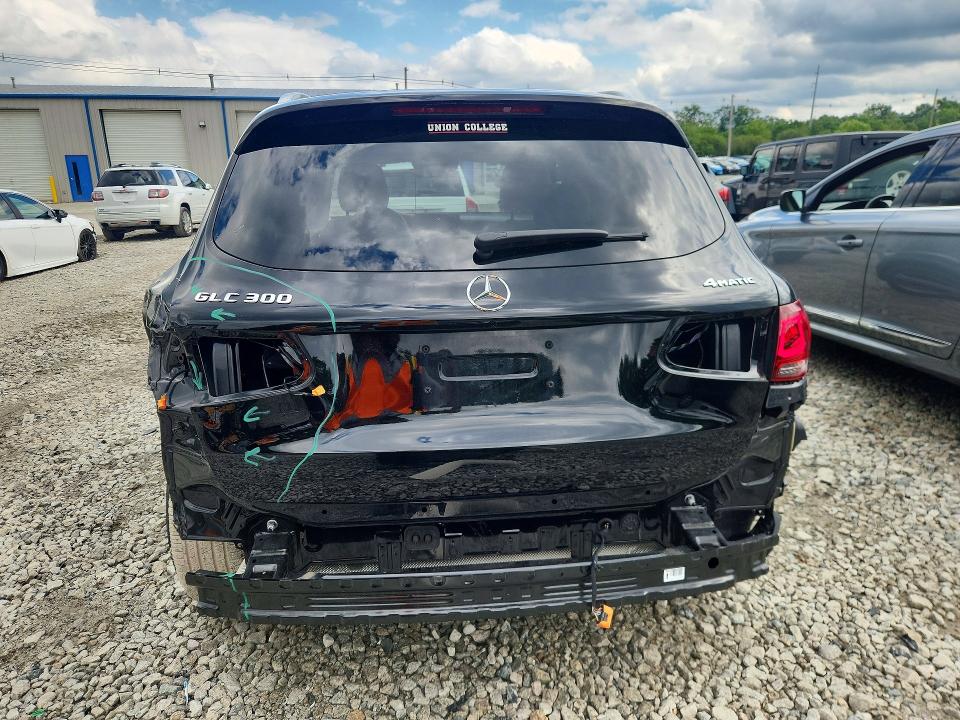 2022 Mercedes-benz Glc VIN W1N0G8EB4NV383030 COPART salvage auction — REAR END, Ma - Cert Of Title-Salvage, sold $15,600 on 2026-07-30 (photo 6)