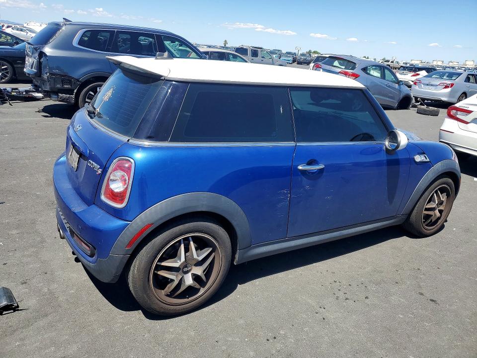 2013 Mini Cooper VIN WMWSV3C53DT391603 COPART salvage auction — SIDE, Ca - Salvage Certificate, sold $575 on 2026-07-15 (photo 3)