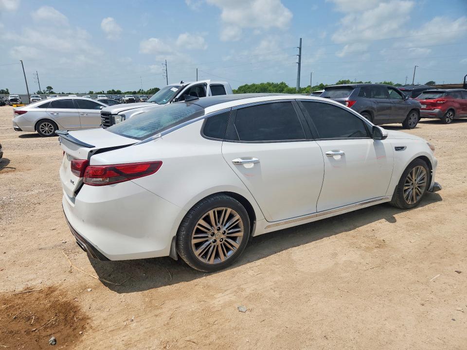 2016 Kia Optima VIN 5XXGV4L25GG095345 COPART salvage auction — REAR END, Tx - Salvage Vehicle Title, sold $1,100 on 2026-07-29 (photo 3)