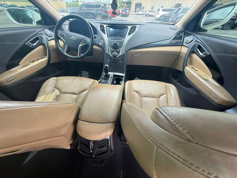 2013 Hyundai Azera VIN KMHFG4JG8DA312524 COPART salvage auction — FRONT END, Ok - Certificate Of Title (P), sold $600 on 2026-07-02 (photo 9)