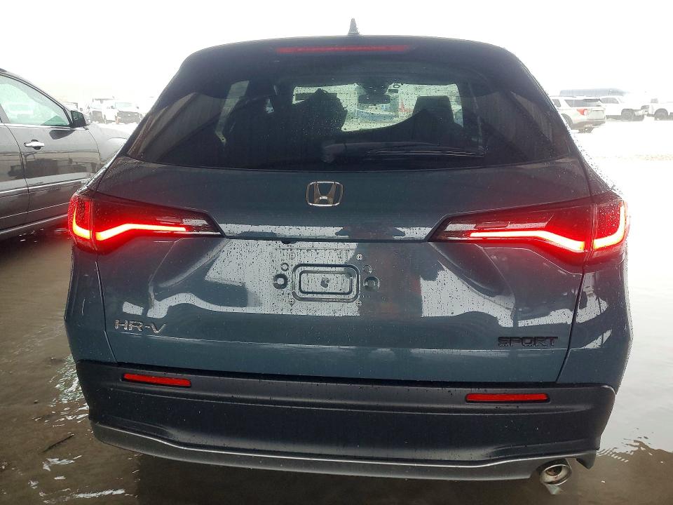 2025 Honda Hr-v VIN 3CZRZ1H51SM755686 COPART salvage auction — FRONT END, Tx - Salvage Vehicle Title, sold $8,200 on 2026-08-25 (photo 6)