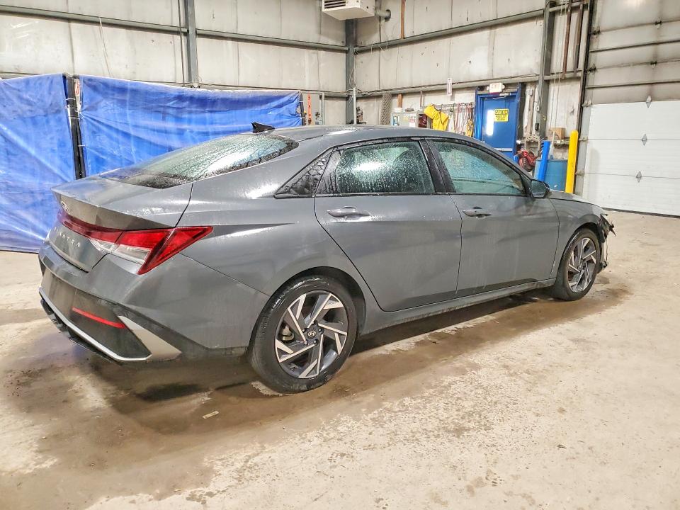 2025 Hyundai Elantra VIN KMHLM4DG7SU915483 COPART salvage auction — FRONT END, On - Permit No Brand - Unfit (P), sold $10,600 on 2026-07-29 (photo 3)