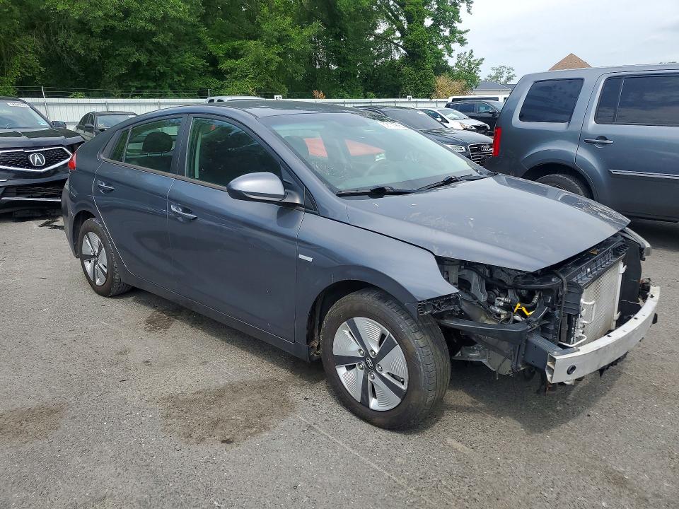 2019 Hyundai Ioniq VIN KMHC65LC7KU114597 COPART salvage auction — FRONT END, Pa - Certificate Of Salvage, sold $2,450 on 2026-07-21 (photo 4)
