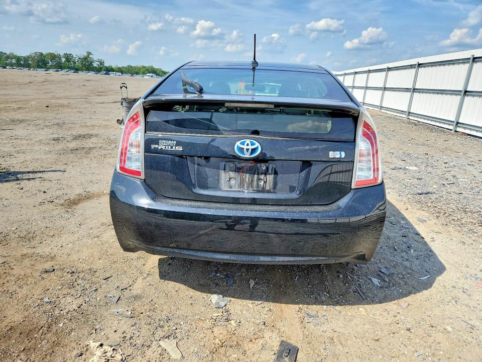 2012 Toyota Prius VIN JTDKN3DU1C5467329 COPART salvage auction — FRONT END, Va - Cert Of Title - Salvage, sold $2,100 on 2026-07-08 (photo 6)