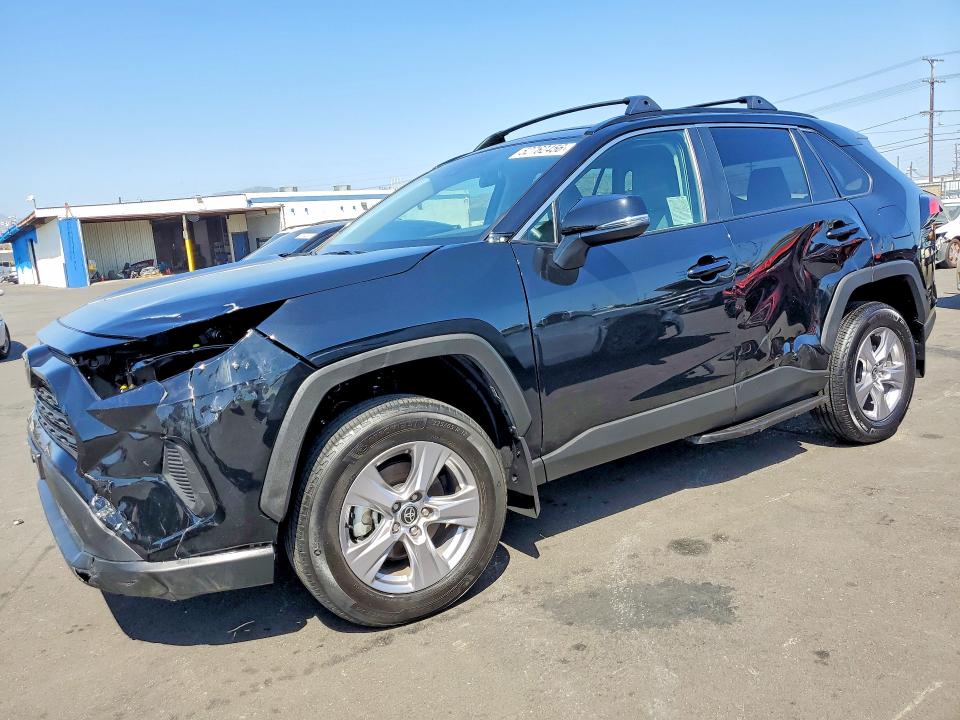 2025 Toyota Rav4 VIN 2T3W1RFV7SW406810 COPART salvage auction — FRONT END, CA - SALVAGE CERTIFICATE (P), sold $12,000 on 2026-07-27 (photo 1)