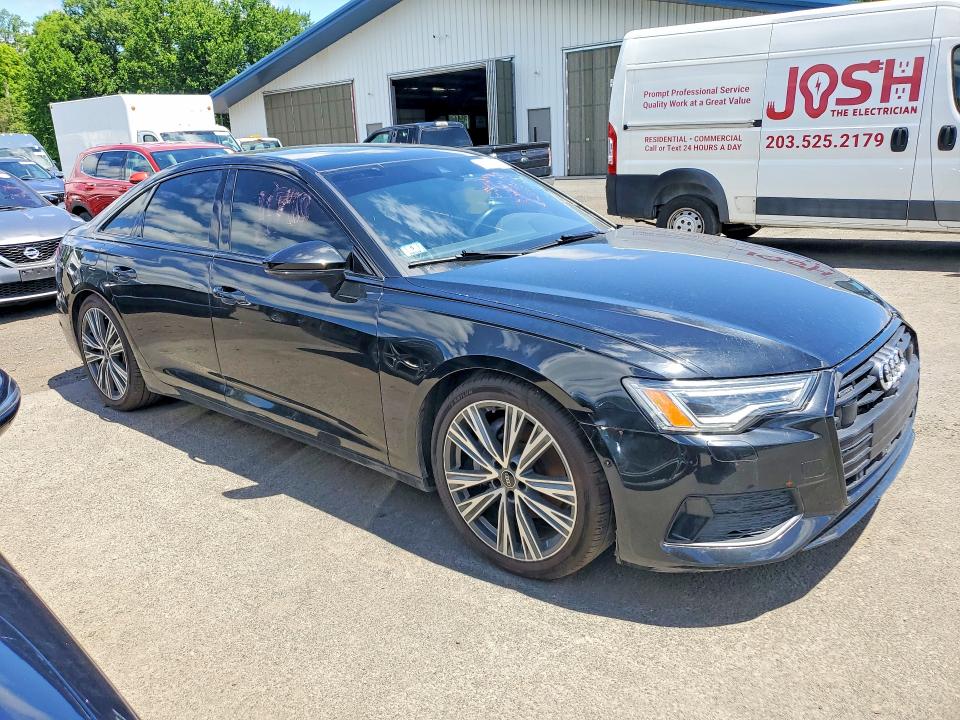 2022 Audi A6 VIN WAUE3BF26NN019158 COPART salvage auction — FRONT END, Ma - Certificate Of Title (P), sold $17,900 on 2026-07-03 (photo 4)