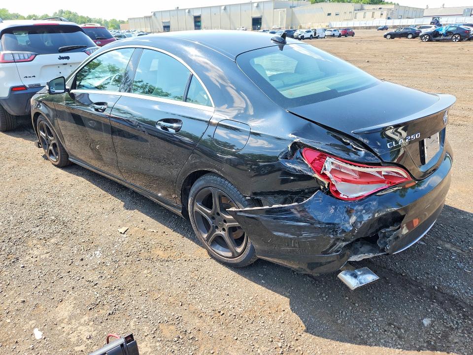 2014 Mercedes-benz Cla-klasse VIN WDDSJ4GB4EN112580 COPART salvage auction — REAR END, Ct - Cert Of Title-Salvage, sold $1,800 on 2026-07-10 (photo 2)