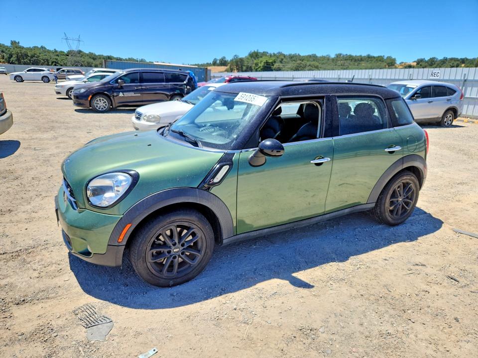 2015 Mini Cooper VIN WMWZC3C52FWT05123 COPART salvage auction — FRONT END, Ca - Salvage Certificate, sold $500 on 2026-07-10 (photo 1)