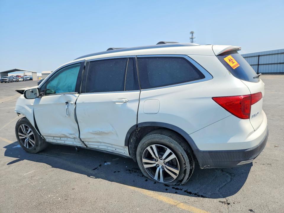 2018 Honda Pilot VIN 5FNYF5H55JB012422 COPART salvage auction — FRONT END, Ca - Salvage Certificate, sold $975 on 2026-07-09 (photo 2)