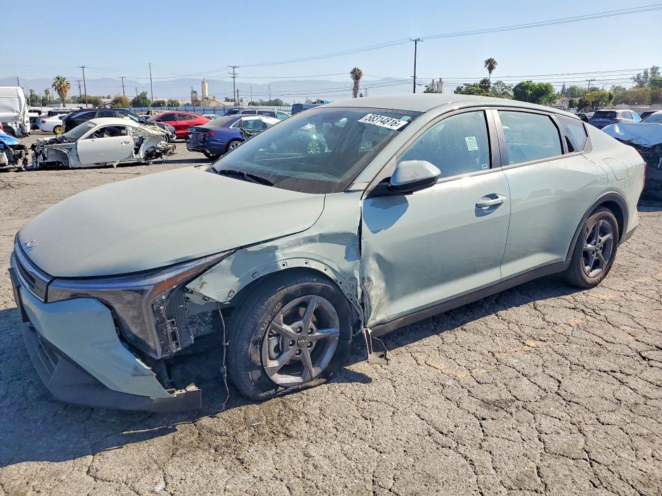 2025 Kia K4 VIN 3KPFT4DE7SE201175 — COPART salvage auction photo