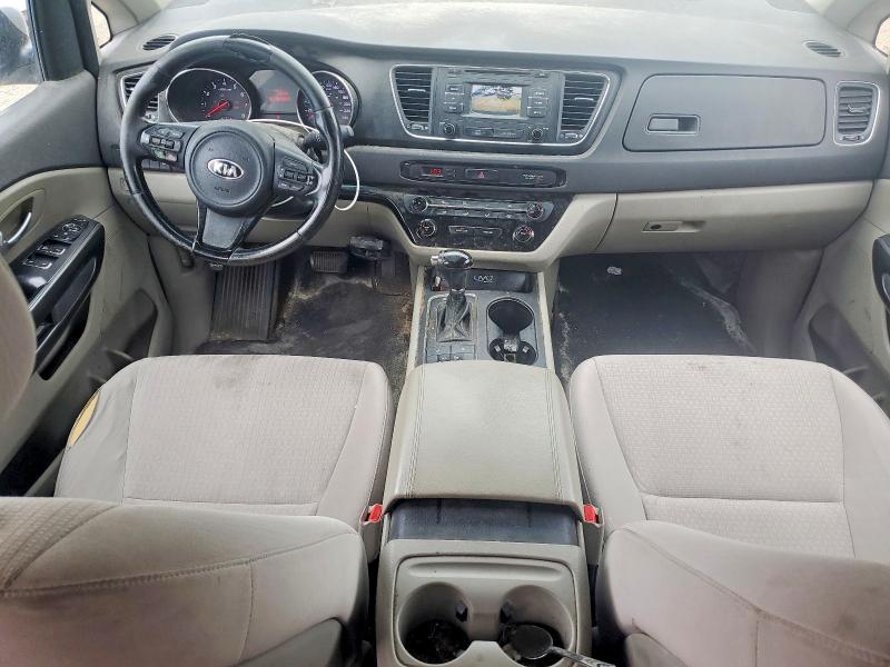 2016 Kia SEDONA VIN KNDMB5C15G6087446 COPART salvage auction — MECHANICAL, On - Permit No Brand - Fit, sold $925 on 2026-07-07 (photo 8)