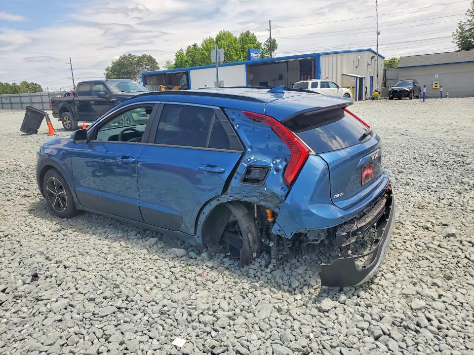 2024 Kia Niro VIN KNDCS3LF0R5144074 COPART salvage auction — REAR END, NC - SALVAGE CERTIFICATE OF TITLE, sold $4,150 on 2026-07-29 (photo 2)