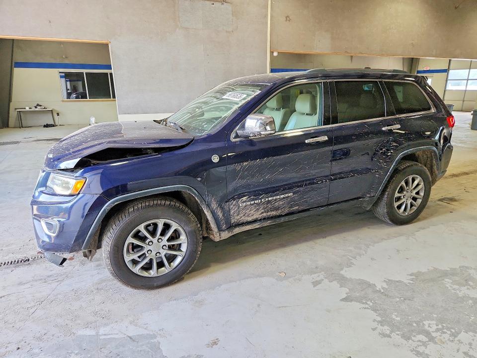 2015 Jeep Cherokee VIN 1C4RJFBG5FC229914 COPART salvage auction — FRONT END, VA - CERT OF TITLE - SALVAGE, sold $2,100 on 2026-07-02 (photo 1)