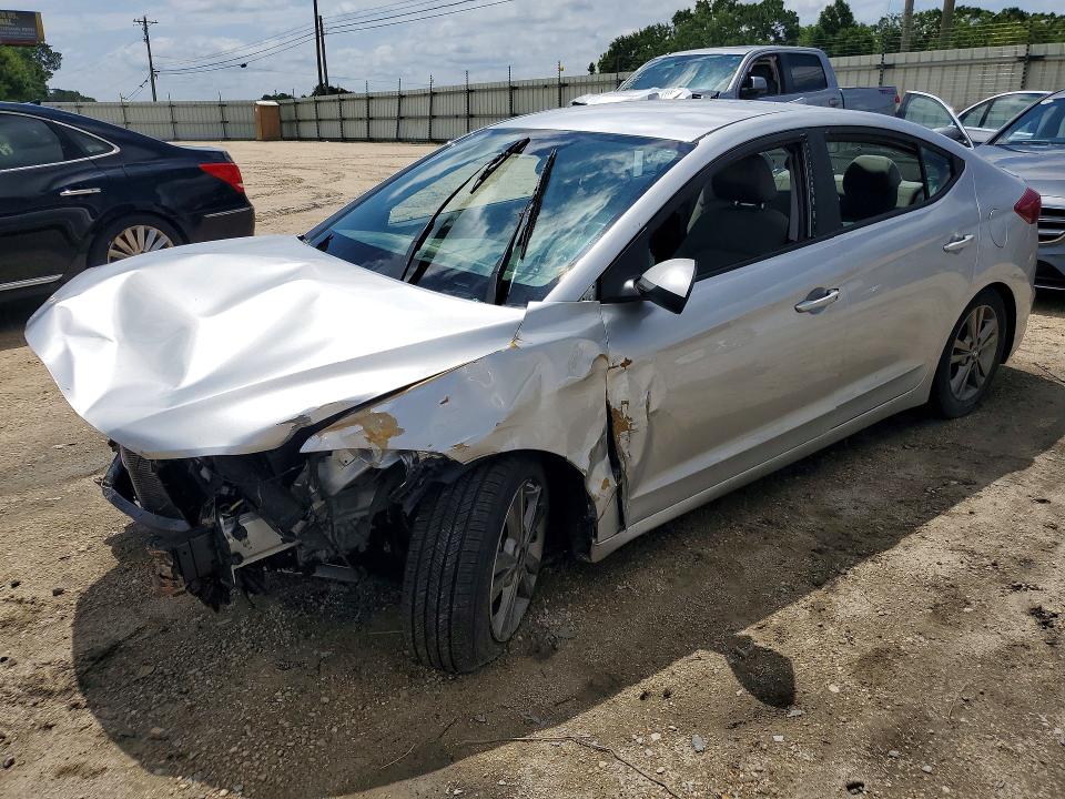 2017 Hyundai Elantra VIN 5NPD84LF1HH078383 COPART salvage auction — WATER/FLOOD, Al - Cert Of Title-Flood Salvage, sold $325 on 2026-07-02 (photo 1)