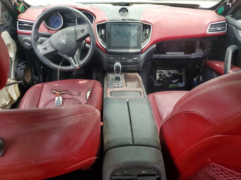 2022 Maserati Ghibli VIN ZAM57XSA7H1221497 COPART salvage auction — REAR END, Fl - Certificate Of Title (P), sold $450 on 2026-07-21 (photo 8)
