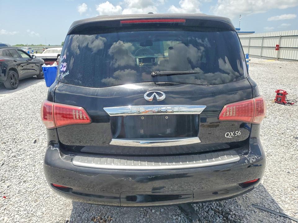 2012 Infiniti VIN JN8AZ2NF7C9515634 COPART salvage auction — MECHANICAL, La - Certificate Of Title, sold $1,200 on 2026-07-27 (photo 6)