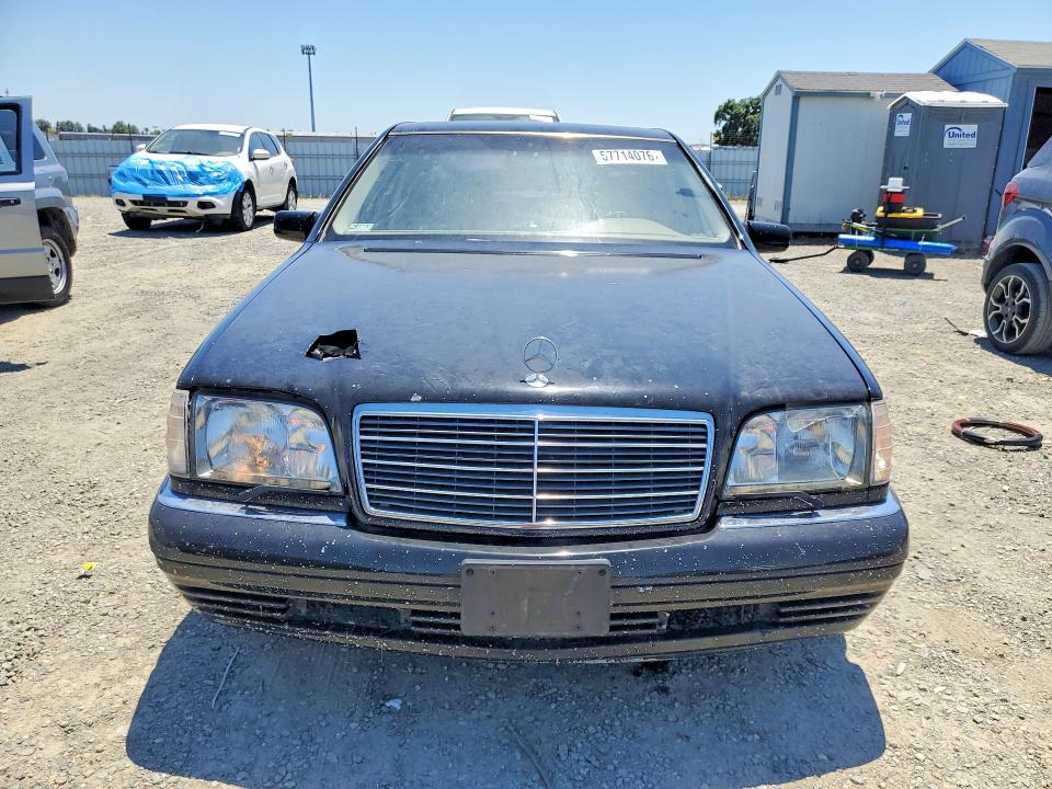 1999 Mercedes-benz S class VIN WDBGA33G5XA407062 COPART salvage auction — FRONT END, Ca - Dis/Dlr/Exp Clean W/Salv Hist, sold $375 on 2026-07-30 (photo 5)