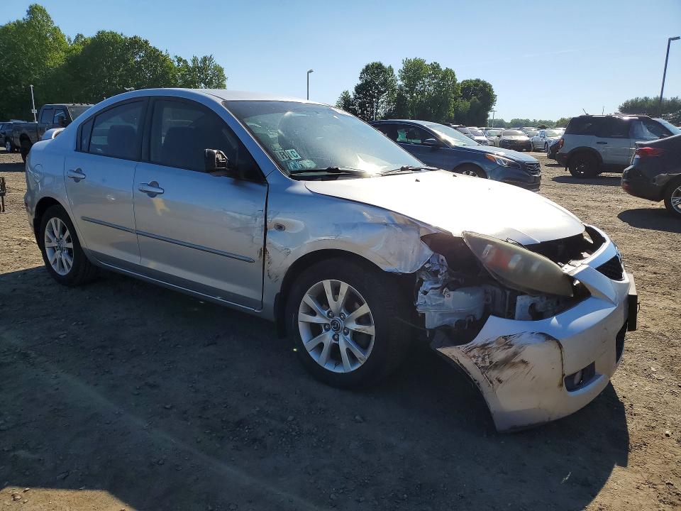 2007 Mazda 3 VIN JM1BK32FX71755120 COPART salvage auction — FRONT END, CT - CERT OF TITLE-PARTS ONLY SALVA, sold $475 on 2026-07-16 (photo 4)