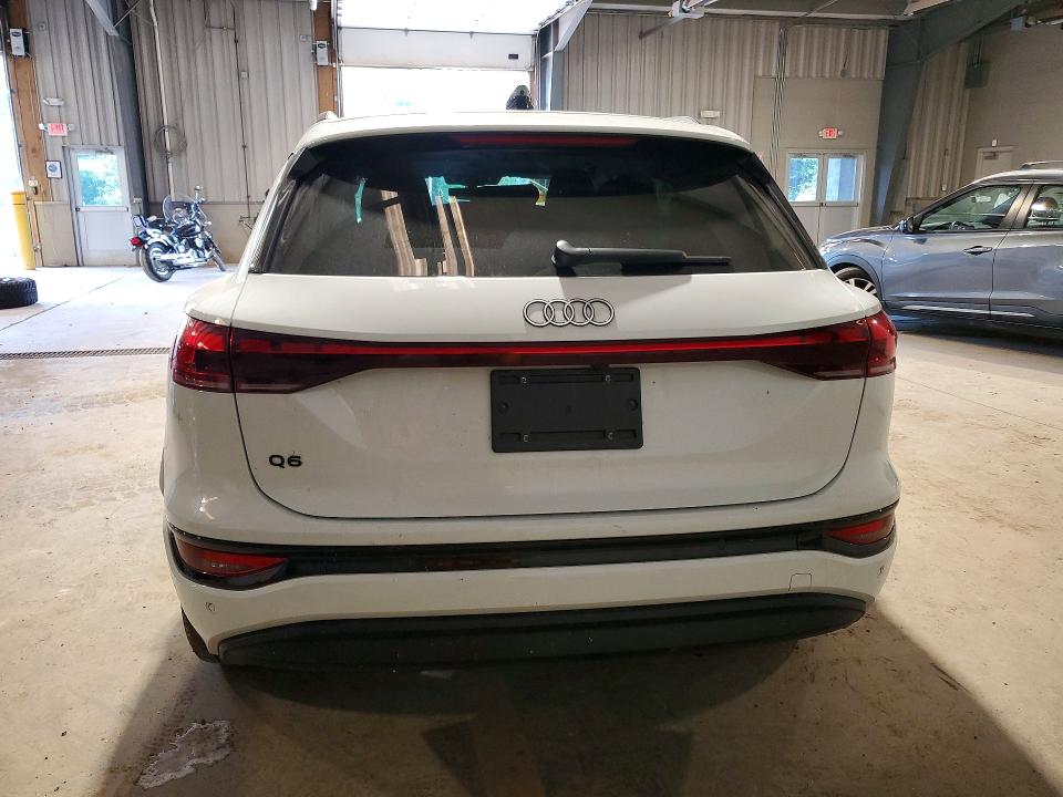2025 Audi Q6 VIN WA124BGF1SA012958 COPART salvage auction — FRONT END, Pa - Certificate Of Salvage, sold $9,000 on 2026-07-29 (photo 6)