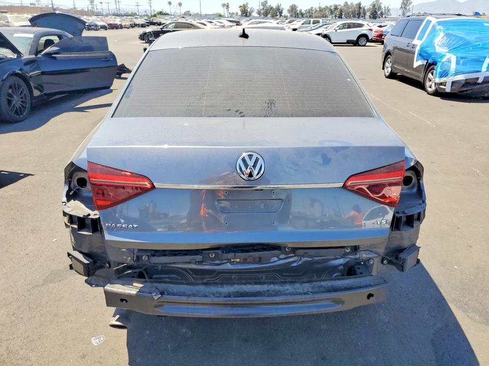 2019 Volkswagen Passat VIN 1VWMA7A36KC006318 COPART salvage auction — REAR END, Ca - Salvage Certificate, sold $2,250 on 2026-07-22 (photo 6)