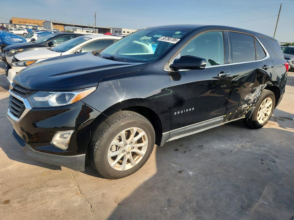 2018 Chevrolet Equinox VIN 2GNAXSEV6J6333089 COPART salvage auction — SIDE, Tx - Salvage Vehicle Title, sold $3,400 on 2026-07-02 (photo 1)