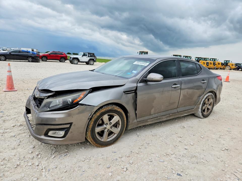 2015 Kia Optima VIN 5XXGM4A75FG395970 — COPART salvage auction photo