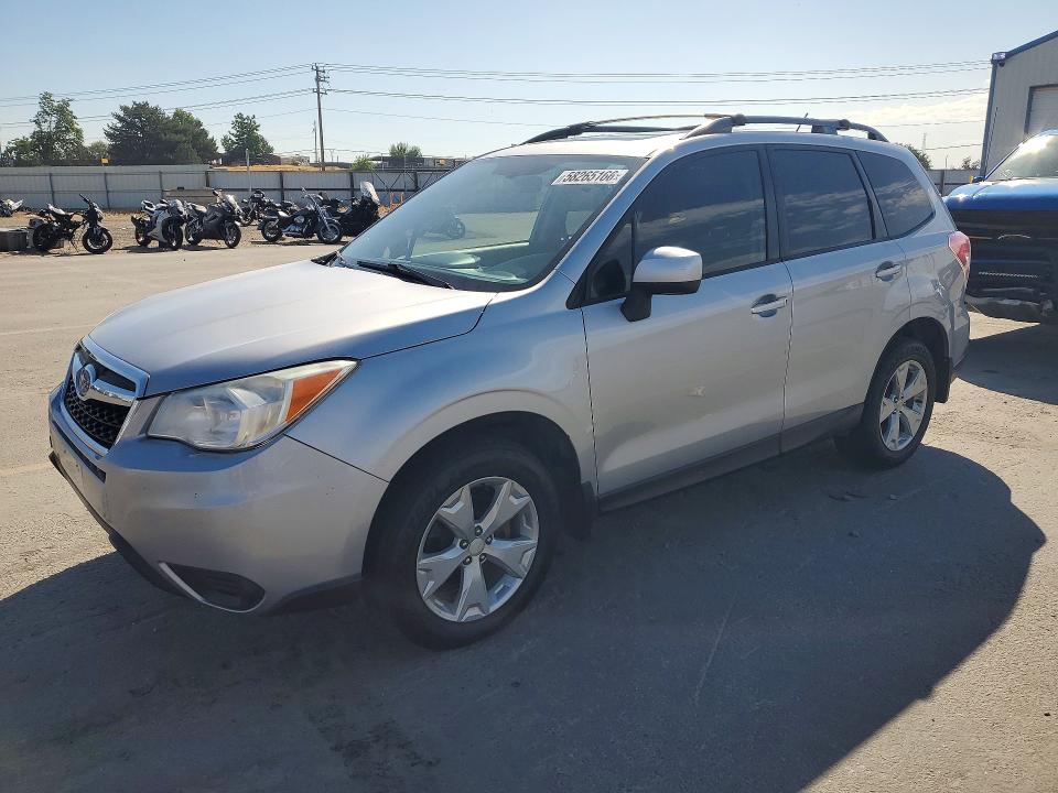 2015 Subaru VIN JF2SJADC6FH532509 COPART salvage auction — FRONT END, Id - Certificate Of Title, sold $1,000 on 2026-07-09 (photo 1)