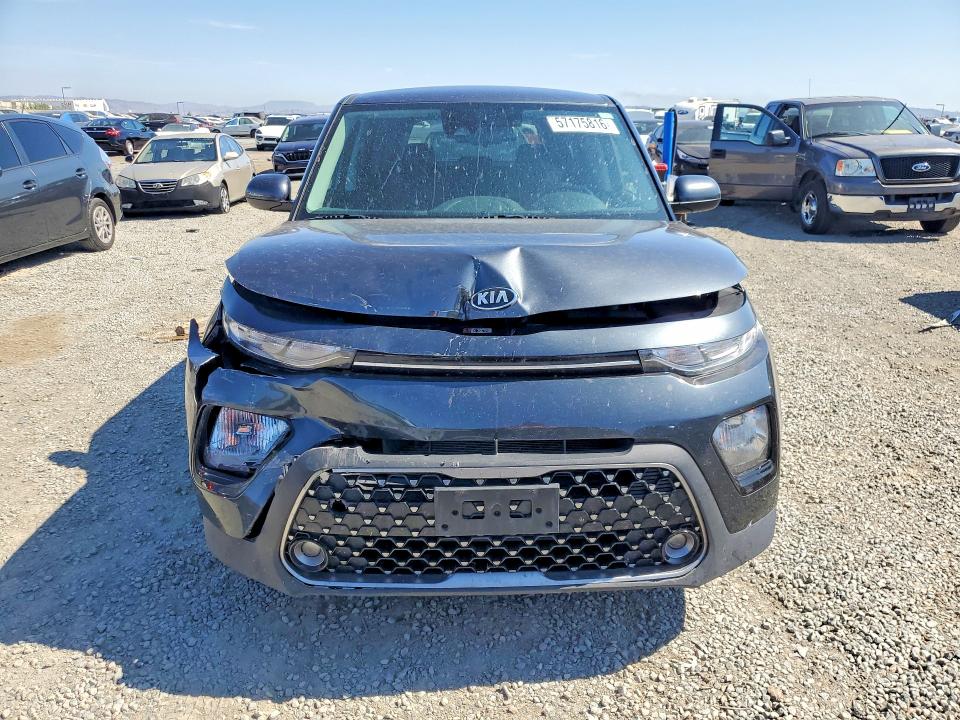 2021 Kia VIN KNDJ33AU7M7763208 COPART salvage auction — FRONT END, Ca - Salvage Certificate, sold $3,550 on 2026-07-28 (photo 5)