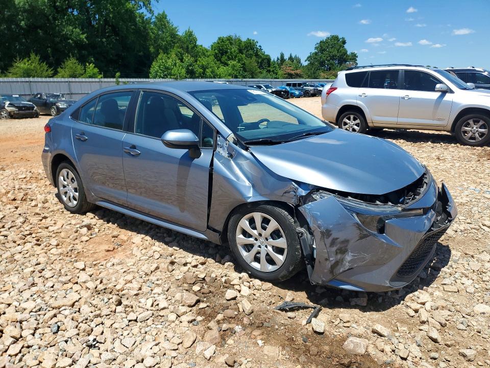 2021 Toyota Corolla VIN 5YFEPMAE6MP166697 COPART salvage auction — FRONT END, Nc - Salvage Certificate Of Title, sold $325 on 2026-07-27 (photo 4)