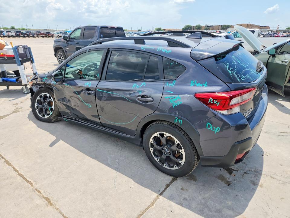 2021 Subaru Xv VIN JF2GTAEC5M8300222 COPART salvage auction — SIDE, Tx - Salvage Vehicle Title, sold $4,200 on 2026-07-09 (photo 2)