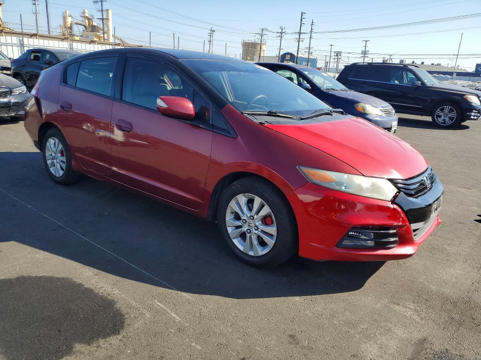 2010 Honda Insight VIN JHMZE2H79AS018734 COPART salvage auction — REAR END, Ca - Salvage Certificate, sold $250 on 2026-07-08 (photo 4)