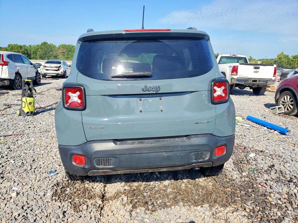 2017 Jeep Renegade VIN ZACCJBAB3HPE68820 COPART salvage auction — FRONT END, AL - CERT OF TITLE-SALVAGE TITLE, sold $1,050 on 2026-07-28 (photo 6)