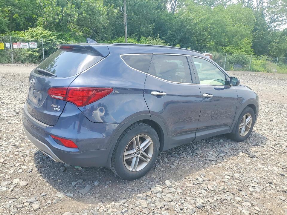 2018 Hyundai Santa fe VIN 5XYZUDLBXJG522405 COPART salvage auction — MECHANICAL, Ny - Certificate Of Title, sold $4,000 on 2026-07-23 (photo 3)