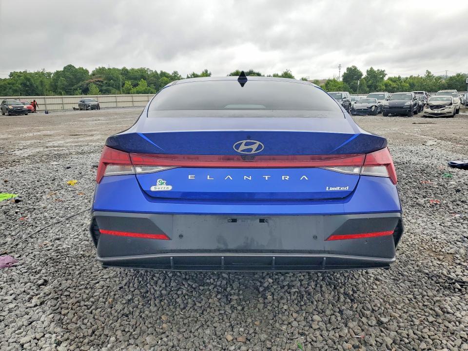 2024 Hyundai Elantra VIN KMHLP4DG5RU773359 COPART salvage auction — FRONT END, Al - Cert Of Title-Salvage Title, sold $4,300 on 2026-07-21 (photo 6)