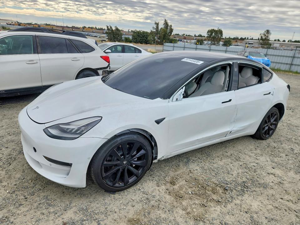 2019 Tesla Model 3 VIN 5YJ3E1EB6KF421904 COPART salvage auction — SIDE, Ca - Salvage Certificate, sold $2,750 on 2026-07-02 (photo 1)