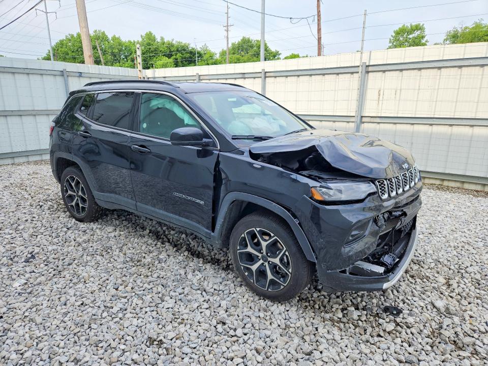 2026 Jeep Compass VIN 3C4NJDCN0TT207075 COPART salvage auction — FRONT END, Fl - Cert Of Title Slvg Rebuildable, sold $100 on 2026-08-03 (photo 4)