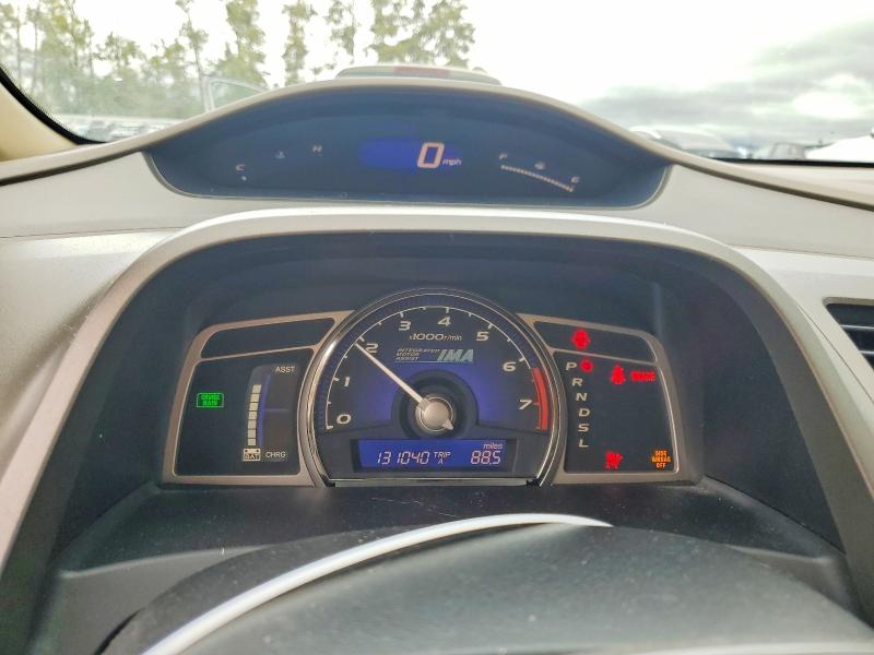 2008 Honda Civic hybrid VIN JHMFA36208S026002 COPART salvage auction — REAR END, Wa - Bill Of Sale, sold $525 on 2026-07-06 (photo 9)