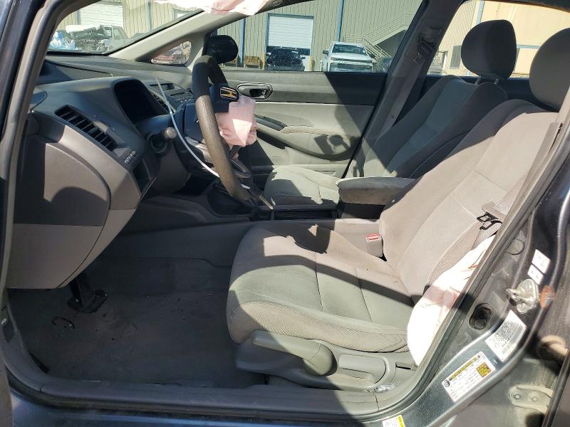 2010 Honda Civic VIN 2HGFA1F35AH314742 COPART salvage auction — DAMAGE HISTORY, Tx - Salvage Vehicle Title, sold $650 on 2026-07-02 (photo 7)