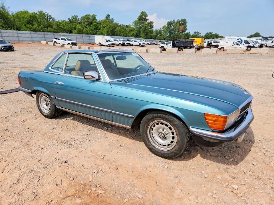 1984 Mercedes-benz Sl-class VIN WDB1070451A012290 COPART salvage auction — SIDE, OK - CERTIFICATE OF TITLE, sold $5,800 on 2026-07-02 (photo 4)
