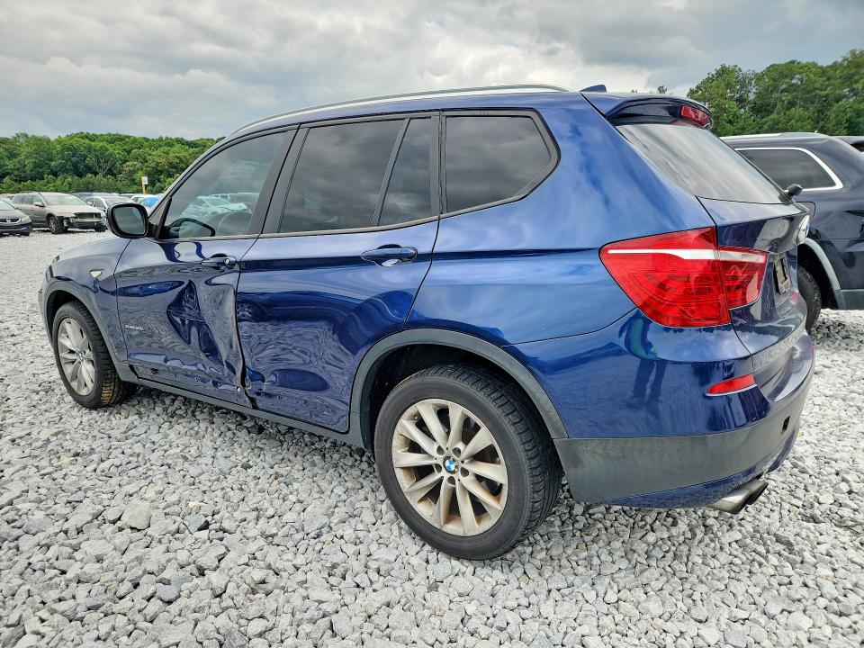 2013 BMW X3 VIN 5UXWX9C5XD0A11970 COPART salvage auction — SIDE, Ga - Cert Of Title-Salvage, sold $2,150 on 2026-07-28 (photo 2)
