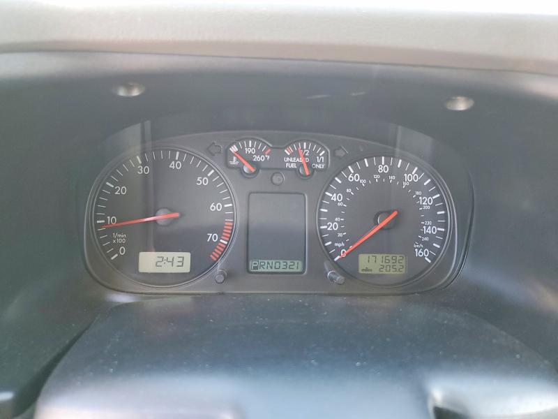 2001 Volkswagen Eurovan VIN WV2NB47001H112153 COPART salvage auction — FRONT END, Ca - Salvage Certificate, sold $4,600 on 2026-07-14 (photo 9)