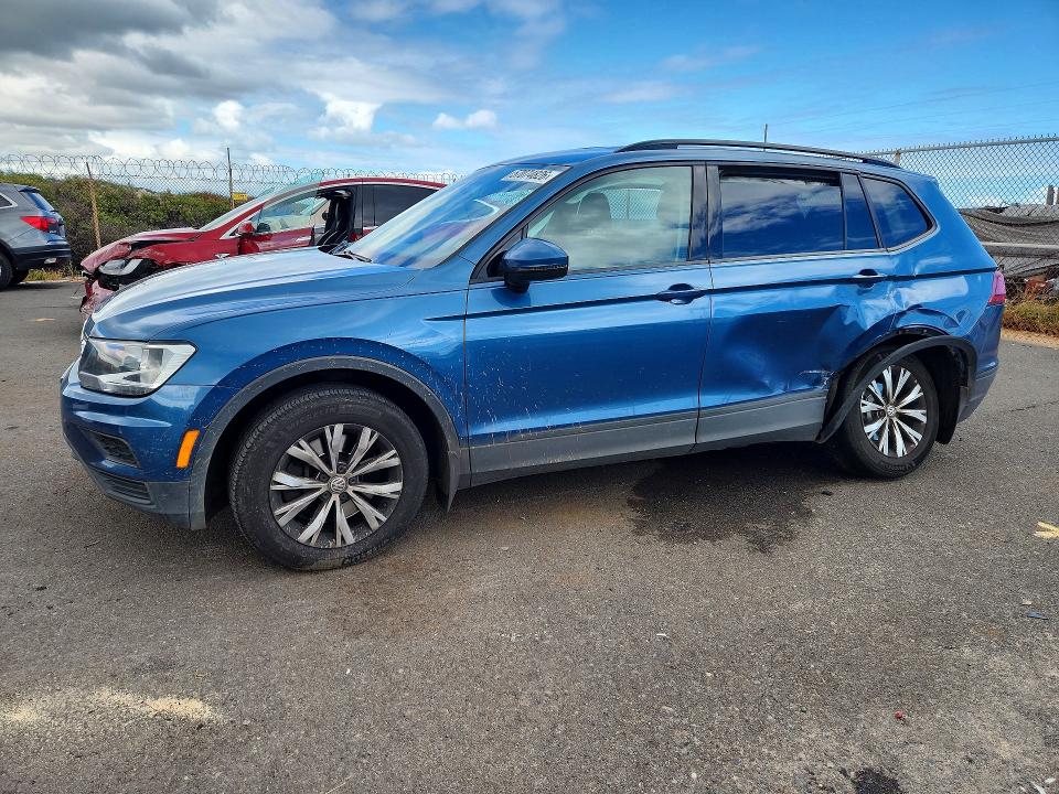 2019 Volkswagen Tiguan VIN 3VV1B7AX2KM192879 COPART salvage auction — SIDE, Hi - Certificate Of Salvage, sold $1,750 on 2026-08-31 (photo 1)