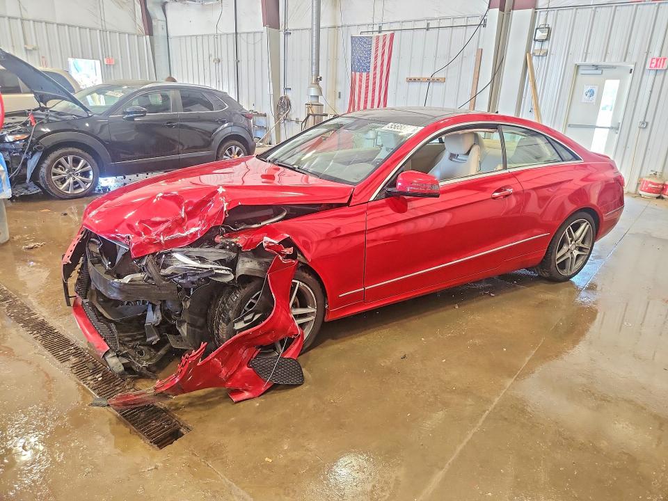 2014 Mercedes-benz E-klasse VIN WDDKJ8JB8EF279034 COPART salvage auction — FRONT END, Salvage Title, sold $250 on 2026-07-27 (photo 1)