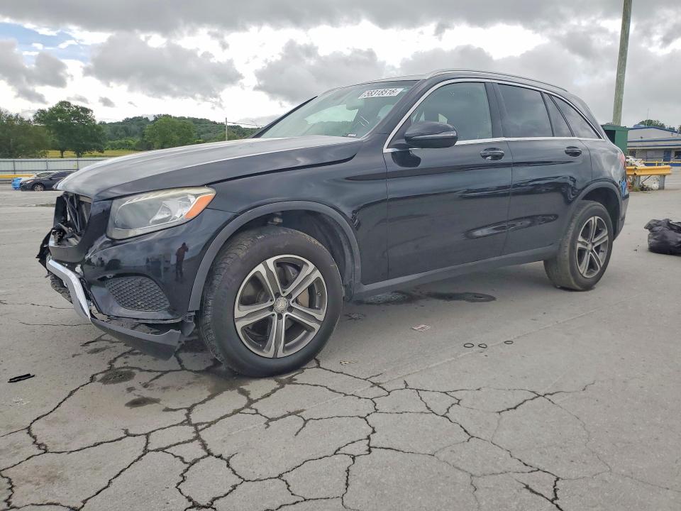 2016 Mercedes-benz VIN WDC0G4JB1GF006250 COPART salvage auction — FRONT END, Tn - Salvage Certificate, sold $3,300 on 2026-07-15 (photo 1)