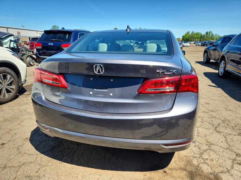 2020 Acura Tlx VIN 19UUB1F35LA005908 COPART salvage auction — SIDE, Ct - Cert Of Title-Salvage, sold $6,200 on 2026-07-31 (photo 6)
