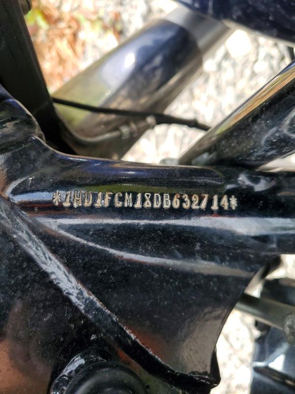 2013 Harley-davidson VIN 1HD1FCM18DB632714 COPART salvage auction — REAR END, Pa - Certificate Of Salvage, sold $1,650 on 2026-07-02 (photo 9)