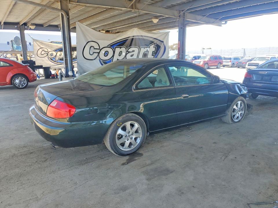 2001 Acura Cl VIN 19UYA42471A022212 COPART salvage auction — FRONT END, CA - SALVAGE CERTIFICATE, sold $425 on 2026-07-09 (photo 3)
