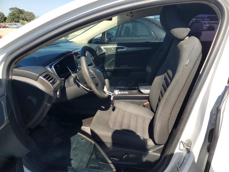 2018 Ford Fusion VIN 3FA6P0LU8JR232650 COPART salvage auction — FRONT END, Ca - Salvage Certificate, sold $1,150 on 2026-07-02 (photo 7)