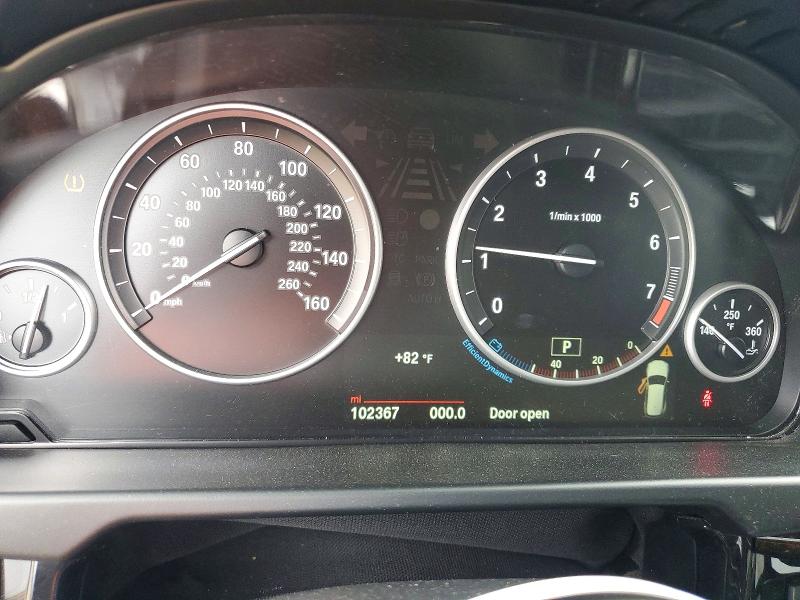 2017 BMW VIN 5UXKR0C35H0X83461 COPART salvage auction — WATER/FLOOD, Salvage Title, sold $100 on 2026-07-28 (photo 9)